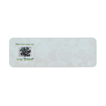 No Angry Bubbles Labels