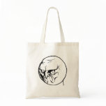 No Angry Rage Face Rageface Meme Comic Tote Bag