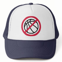 No basketball mesh hat