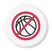 No basketball magnets