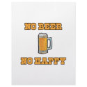 No Beer No Happy letterhead