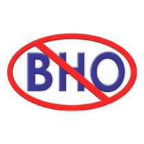 No BHO Sticker