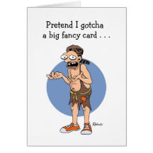 No Big Fancy Birthday Card