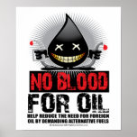 No Blood For Oil Poster