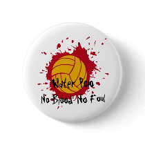 No Blood No Foul Pinback Buttons