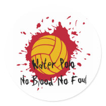 No Blood No Foul Stickers