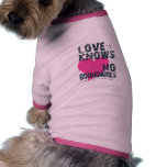 No Boundaries pet clothing - choose style & colour pet clothing