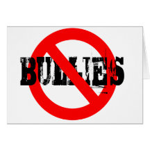 No Bullies Greeting Card