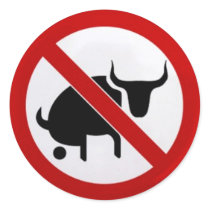 No Bullshit hardhat sticker