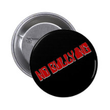 No Bullying Pinback Button