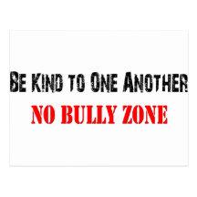 No Bullying Post Card
