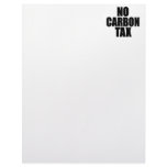 No Carbon Tax letterhead