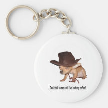 No Coffee Keychains