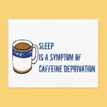 No Coffee postcards