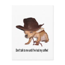 No Coffee Postcards
