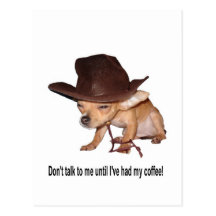 No Coffee Postcards