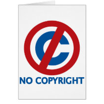 No Copyright cards