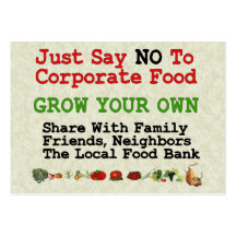 No Corporate Food Business Card Templates