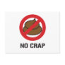 No Crap Postcards