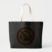 NO Cry Babies ⚠ Thai Airport Sign ⚠ Bag