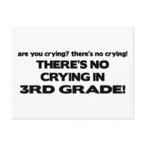 No Crying - 3rd Grade