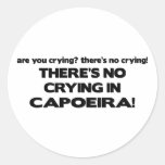 No Crying - Capoeira Stickers