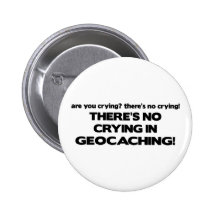No Crying - Geocaching Pins
