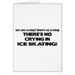 No Crying - Ice Skating Cards