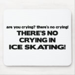 No Crying - Ice Skating Mouse Pads
