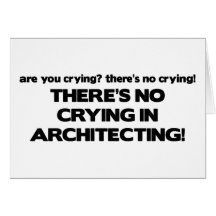 No Crying in Architecting Card