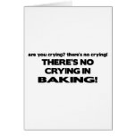 No Crying in Baking Card