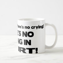No Crying in Court Mug