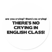 No Crying in English Class