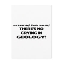 No Crying in Geology