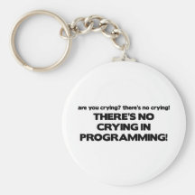 No Crying in Programming Keychains