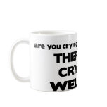 No Crying in Welding mugs