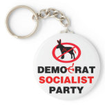 No Democrat Socialist Party (v100) Key Chains