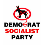 No Democrat Socialist Party (v100) t-shirts