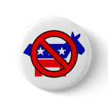No Democrats buttons