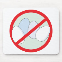 No Eggs Mouse Pad