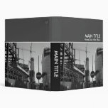 No Entry Construction Photo Book Vinyl Binder