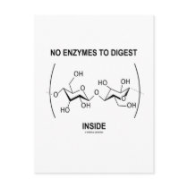 No Enzymes To Digest (Cellulose) Inside