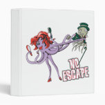 no escape funny octopus love 3 ring binder
