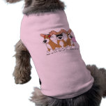 No Evil Corgi Trio Dog T-Shirt
