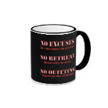 No Excuses. Mugs