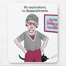 No Expectations Zanny Rant Mousepad
