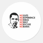 NO EXPERIENCE, NO OBAMA STICKER