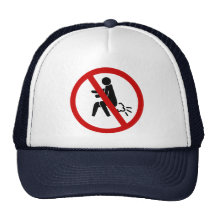 NO Farting ⚠ Funny Thai Toilet Sign ⚠ Mesh Hats