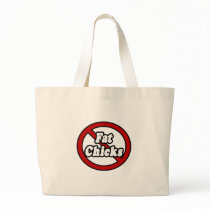No Fat Chicks Canvas Bag