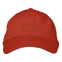 No Flour Power! Embroidered Cap Embroidered Hats